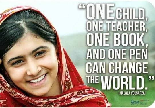 Malala Yousafzai Quotes & Thoughts in Hindi