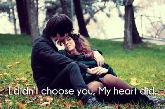 One Line Romantic Captions