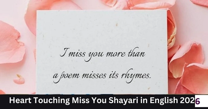 Unique Miss You Shayari in English (Short & Emotional)