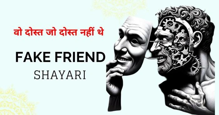 Fake Friends Shayari