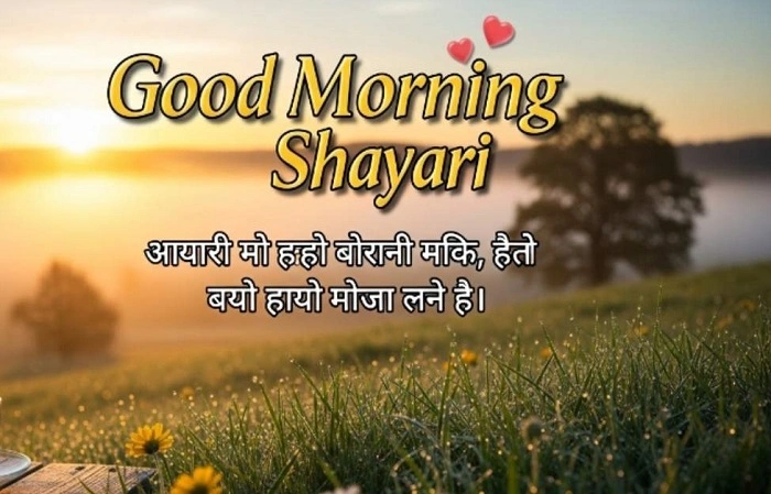 Good Morning Hindi Shayari: सुबह की शुरुआत मुस्कान और अच्छे शब्दों के साथ Positive Morning Shayari