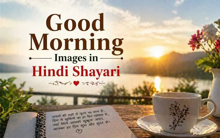 Good Morning Hindi Shayari: सुबह की शुरुआत मुस्कान और अच्छे शब्दों के साथ good morning hindi shayari