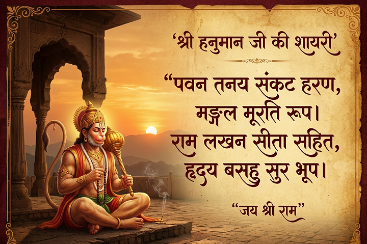 Hanuman Ji Ki Shayari: जब भक्ति में शक्ति और विश्वास दोनों मिल जाएं hanuman ji ki shayari