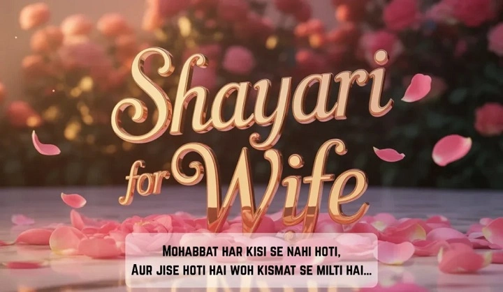 Shayari for Wife in English: When Love Becomes a Lifelong Promise shayari for wife in english