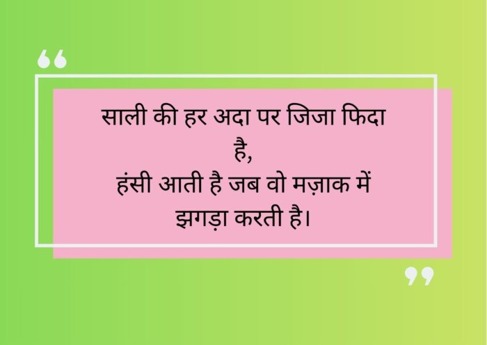 सबसे मजेदार Sali Ke Liye Shayari Funny